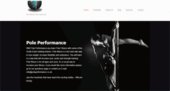 Desktop Screenshot of poleperformance.co.uk